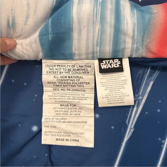 Jay Franco Star Wars 5 Piece Twin Comforter and Sheet Set - Picture 3 of 8